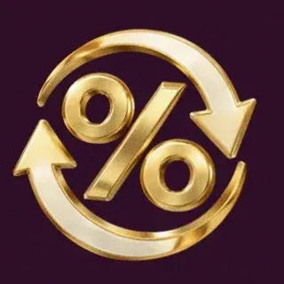 Percent cycle icon — Lucky Hills