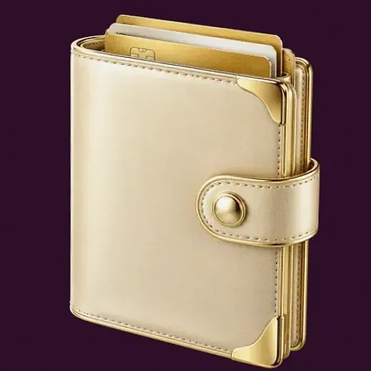 Leather wallet — Lucky Hills