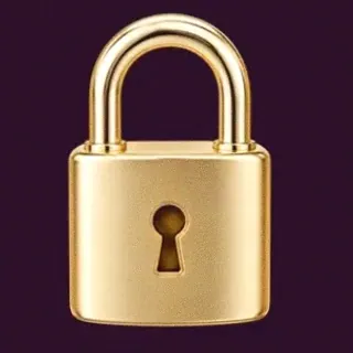 Metal padlock — Lucky Hills