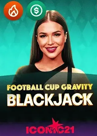 Football Cup Gravity Blackjack live game cover