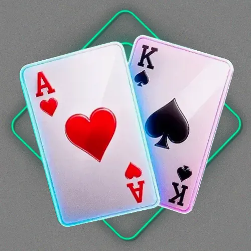 Ace and king playing cards