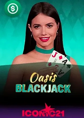 Oasis Blackjack live game cover