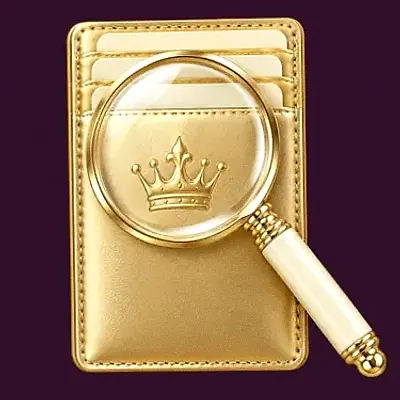 Wallet and magnifier — Lucky Hills