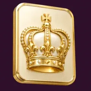 Royal crown plaque — Lucky Hills