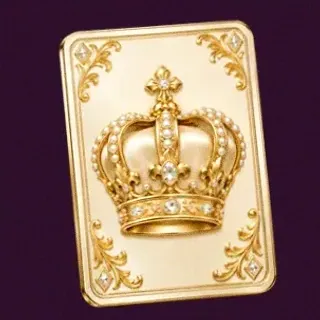 Royal crown card — Lucky Hills