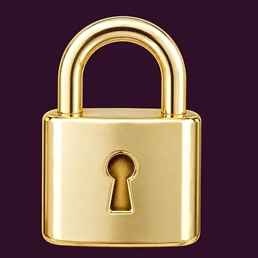 Metal padlock — Lucky Hills