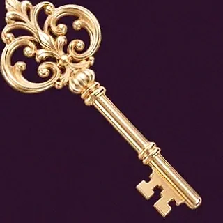 Ornate antique key — Lucky Hills
